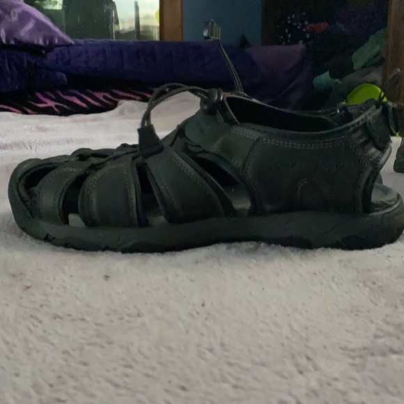 Eddie Bauer black men’s shoes size 10 - Picture 2 of 8